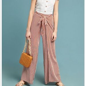 Faithfull orange stripe pant
